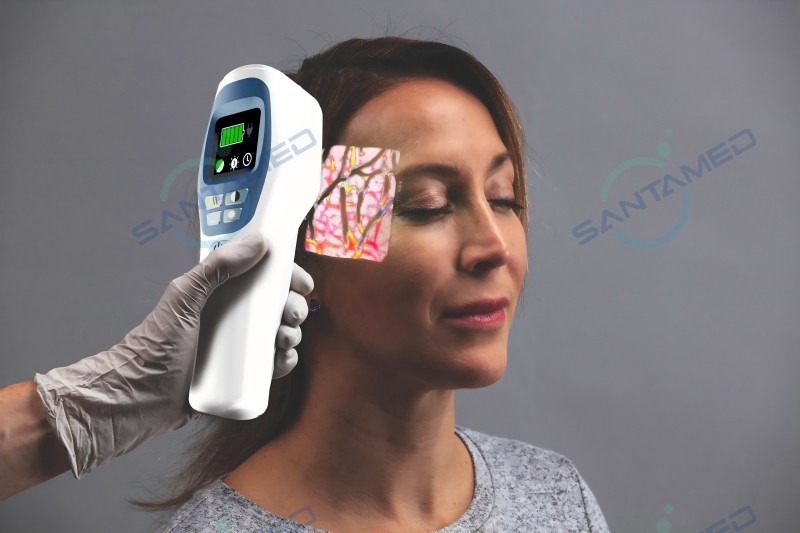 Colorful Vein finder with charging base Colorful Vein finder with charging base